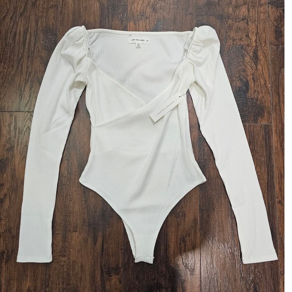 New Lani the Label Bodysuit Size XS White